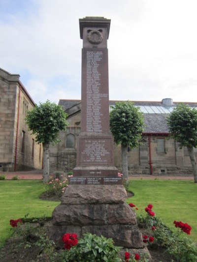 Oorlogsmonument Larkhall #1