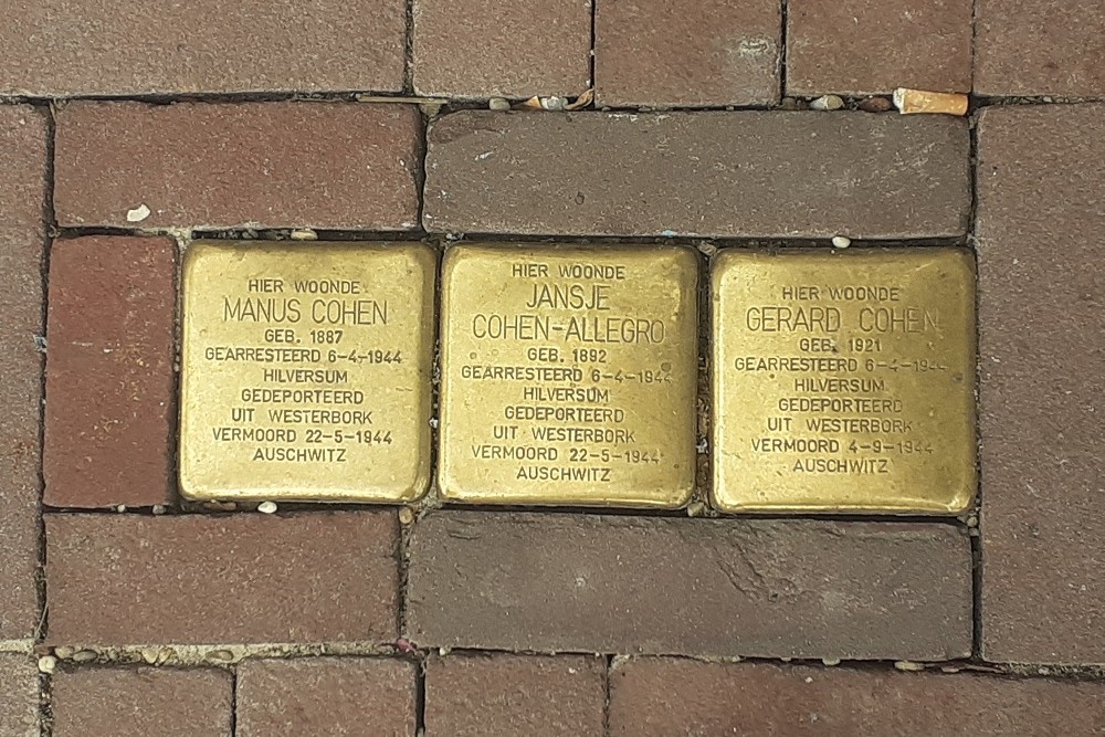 Stolpersteine Waterlooplein 201-203 #1