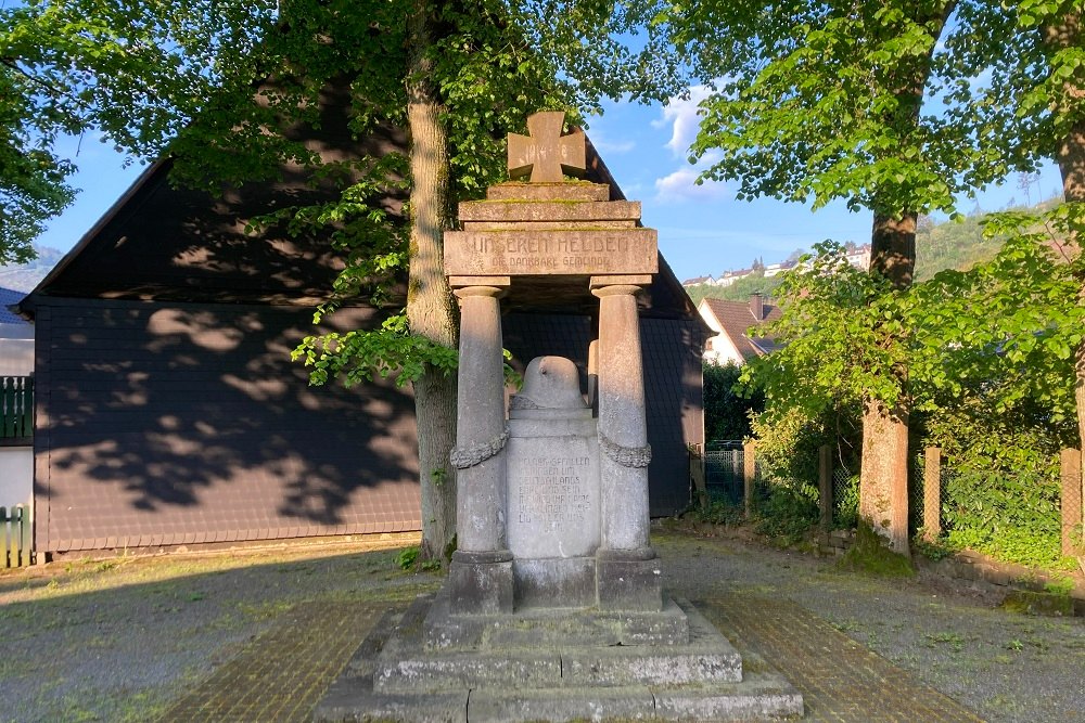 War Monument First World War Ohle