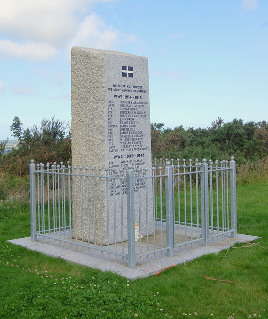 Oorlogsmonument St. Breward #1