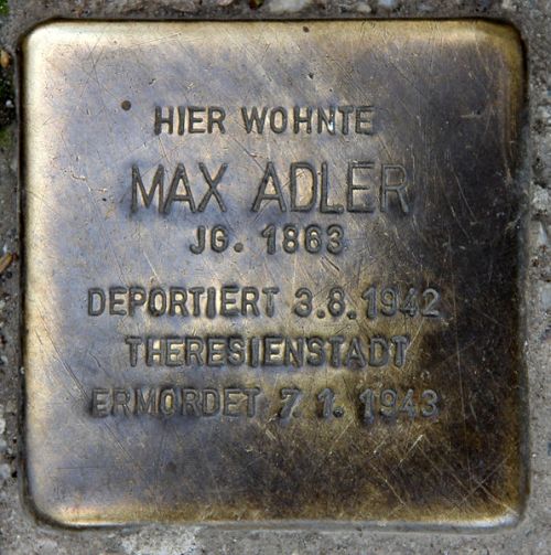 Stumbling Stones Sanderstraße 20 #4