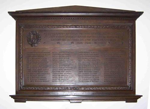 War Memorial Bank of Ireland