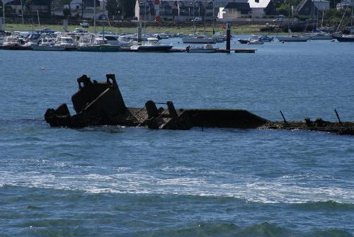 Sunken U-Boat and Shipwrecks Lorient #2