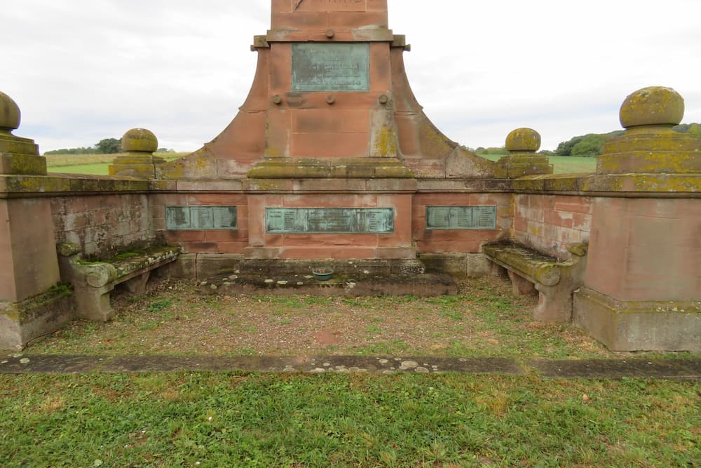 11. Kurhessisches Jgerbataillon Monument Gunstett #4