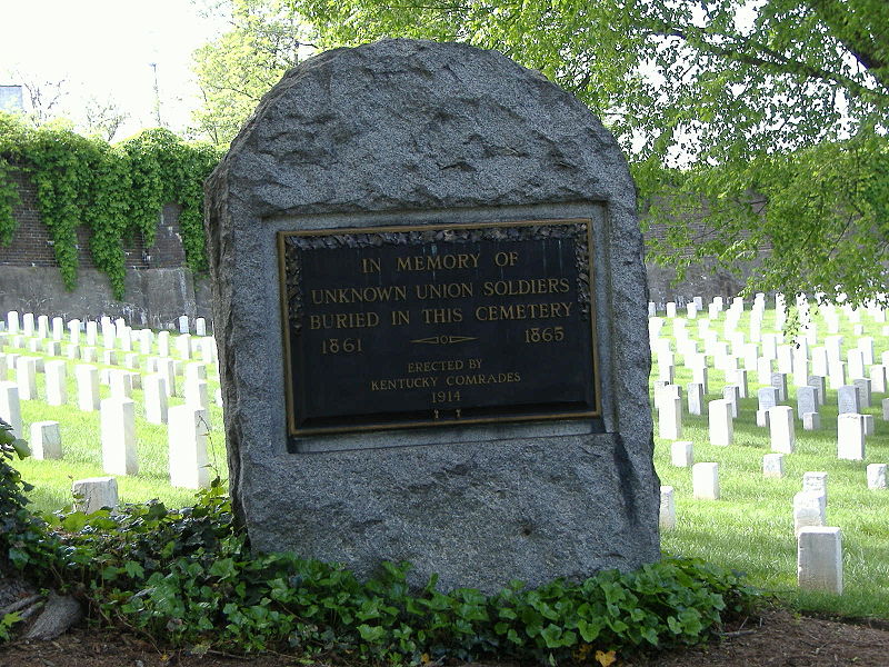 Memorial Unknown Union Soldiers Cave Hill National Cemetery