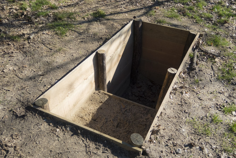 Reconstructed Foxhole Oosterbeek #1