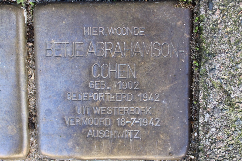 Stolpersteine Borssenburgstraat 7 #4