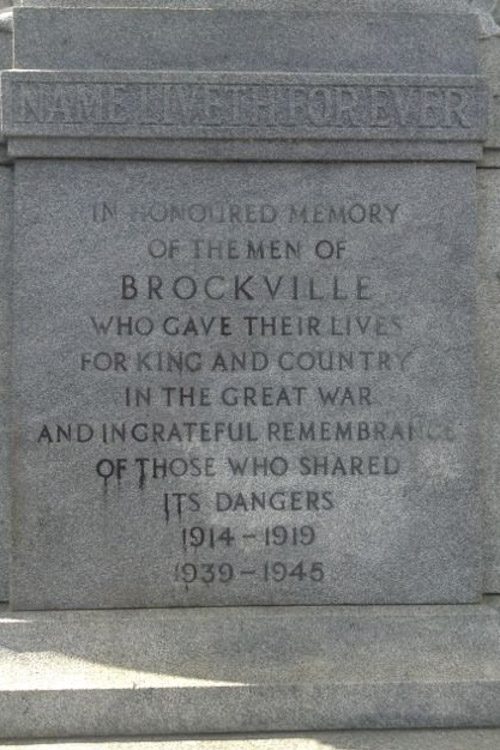 War Memorial Brockville #4