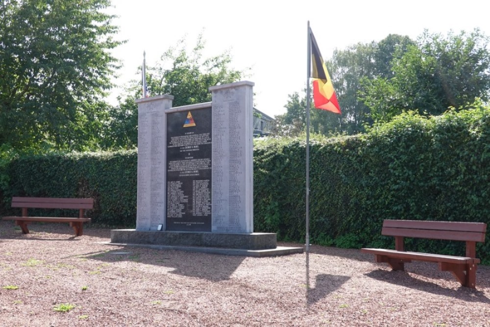 Monument 740th Tank Battalion U.S. Army #1