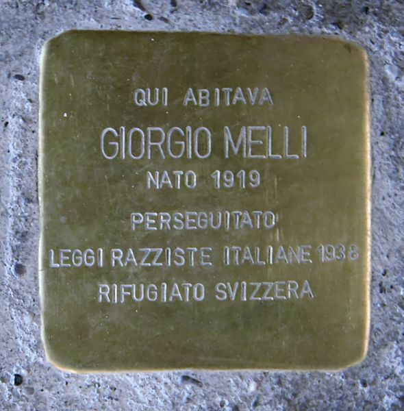 Stumbling Stones Via Emilia San Pietro 22 #3