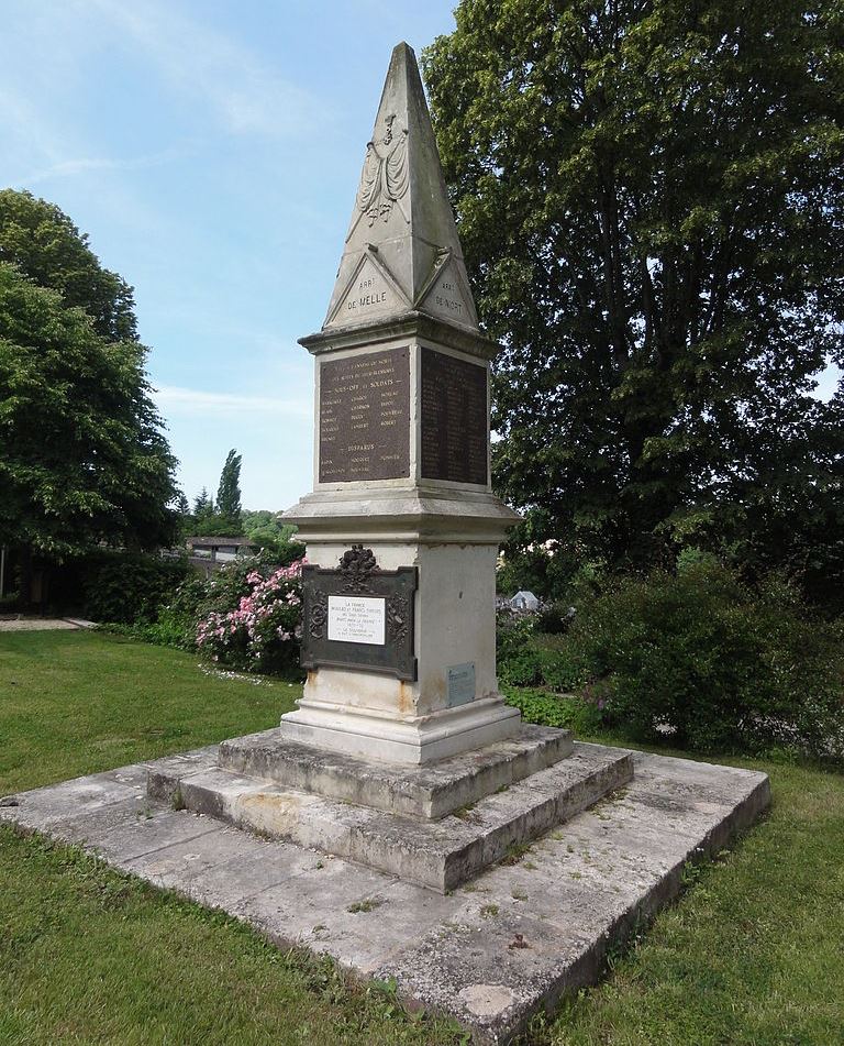 Franco-Prussian War Memorial Melle #1