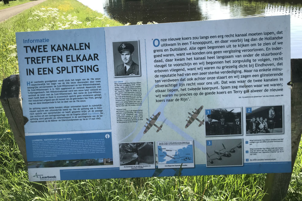 Informatiebord Wilhelminakanaal Dambusters #2