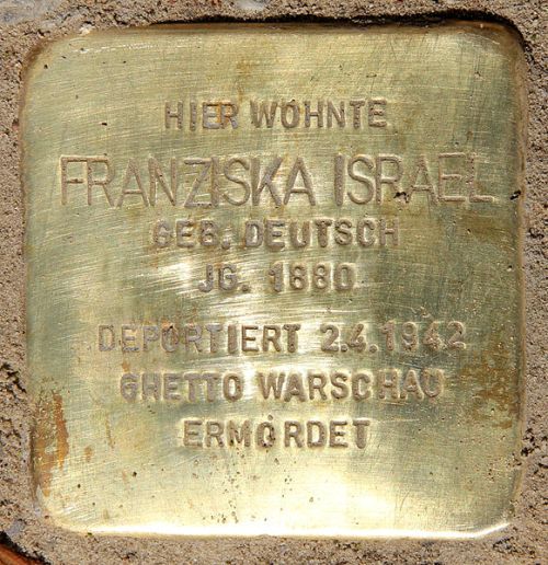 Stolpersteine Trautenaustrae 8 #2