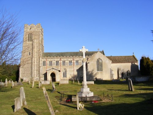 Oorlogsmonument Earl Stonham #1