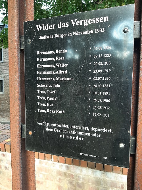 Joods Monument Nörvenich #3