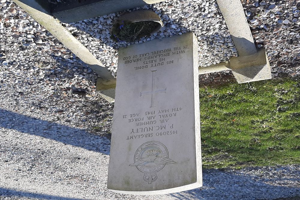 Commonwealth War Grave Municipal Cemetery Midwolda #1