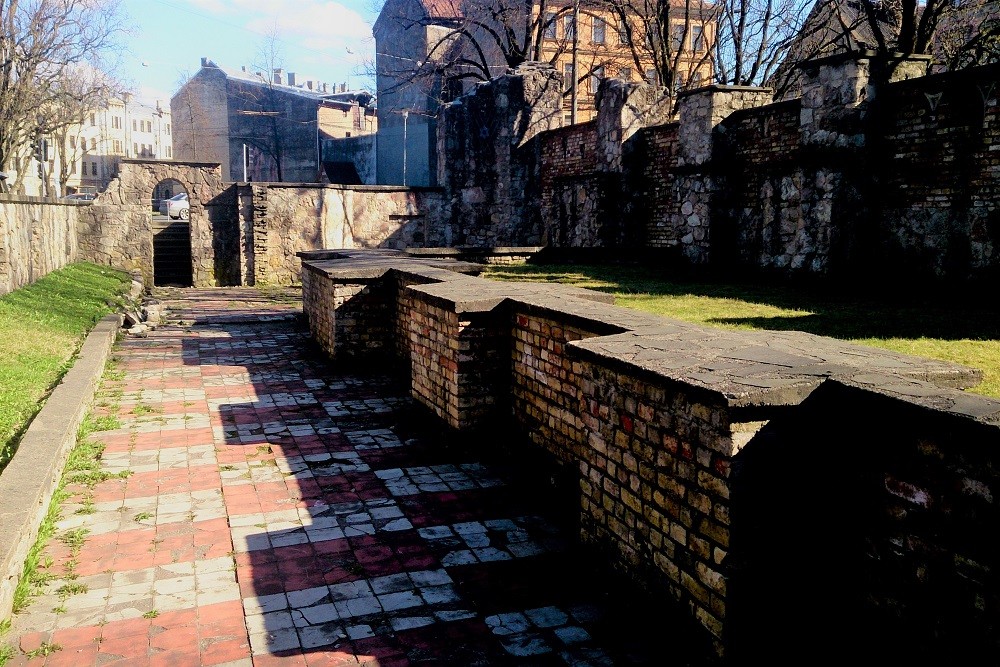 Ruins Grand Synagogue Riga #5