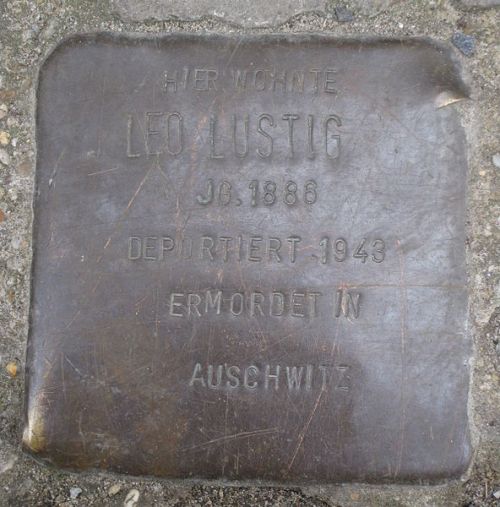 Stumbling Stones Rethelstraße 6a #5