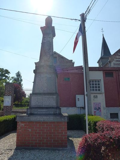 Oorlogsmonument Haveluy #1