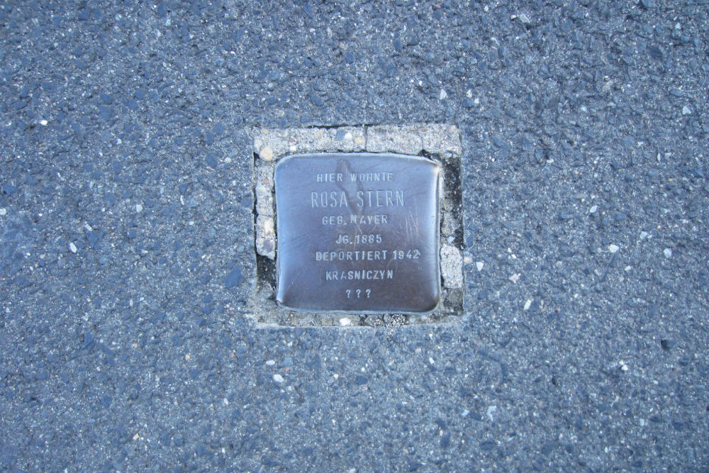 Stolperstein Schmiedelstrae 7