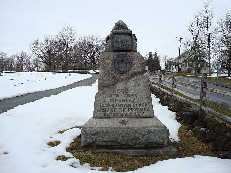 93rd New York Volunteer Infantry Monument #1
