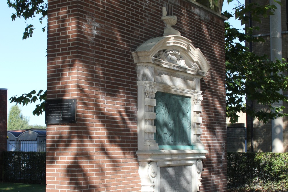 Memorial Plate 50th Anniversary Liberation Oudenaarde