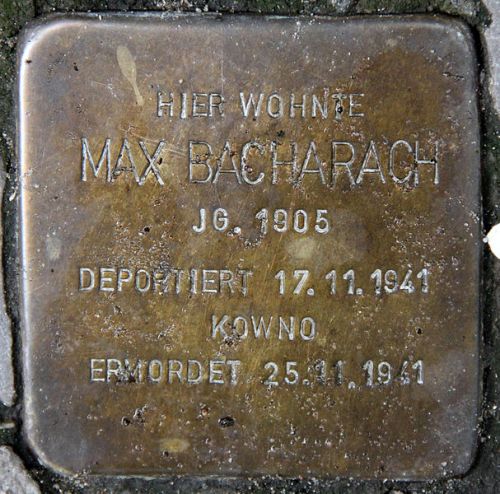 Stolpersteine Jenaer Strae 21 #2