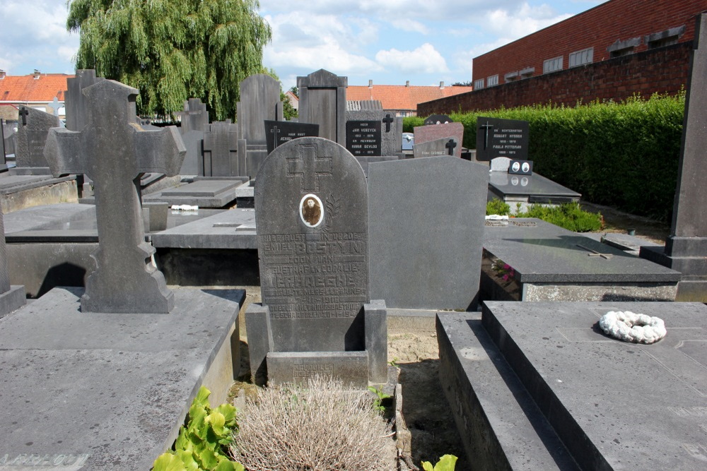 Belgische Oorlogsgraven Eernegem