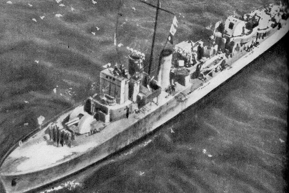 Shipwreck ORP Kujawiak