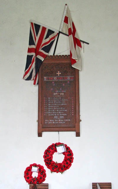 War Memorial St Mary Church