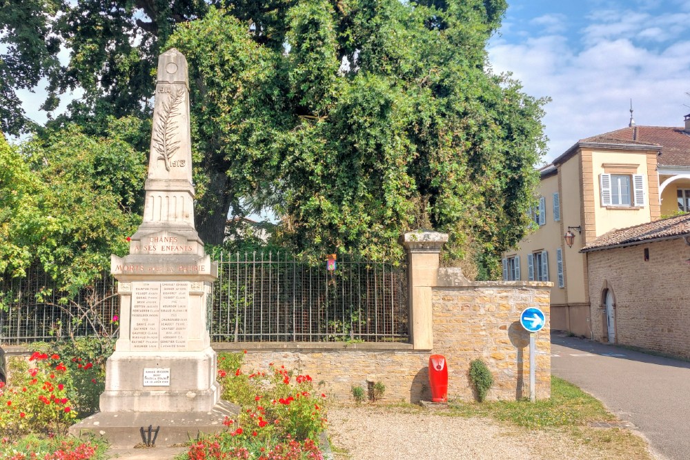 War Memorial Chânes #2