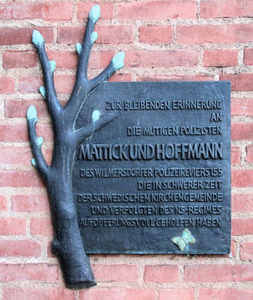 Memorials Swedish Church Berlin #2