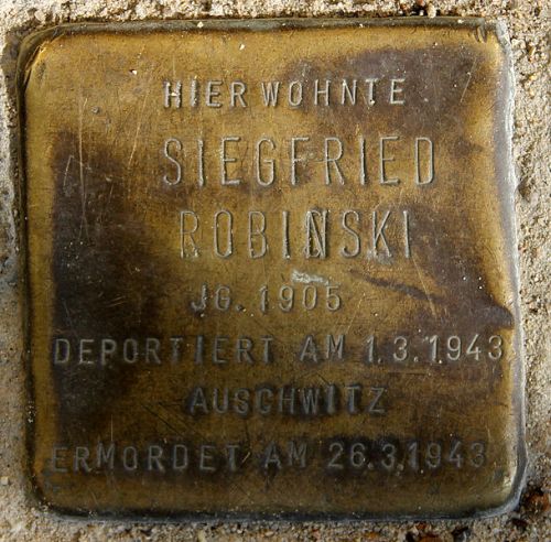 Stumbling Stones Naunynstraße 46 #2