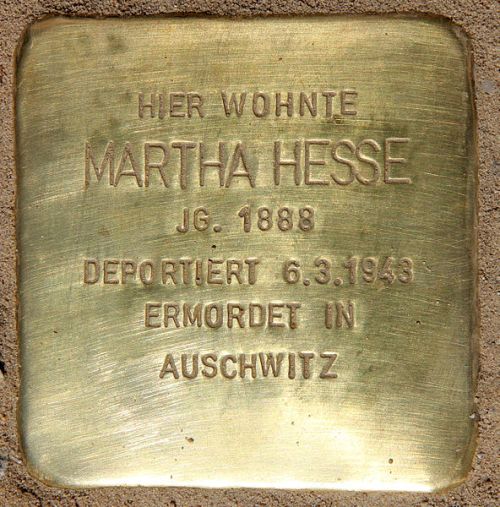 Stolpersteine Trautenaustraße 12 #2