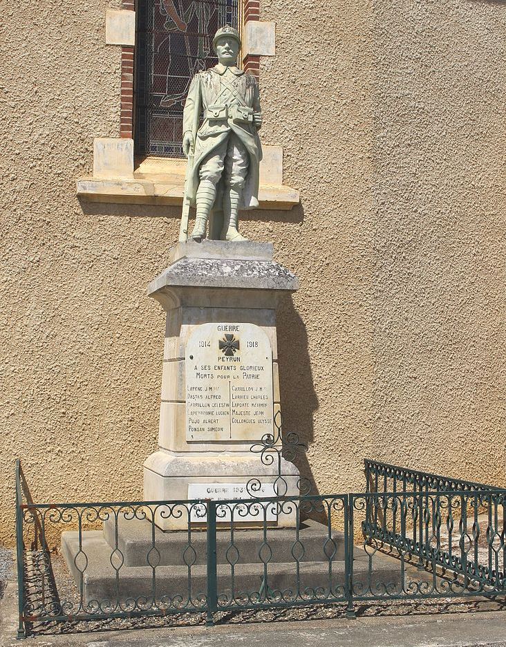 War Memorial Peyrun