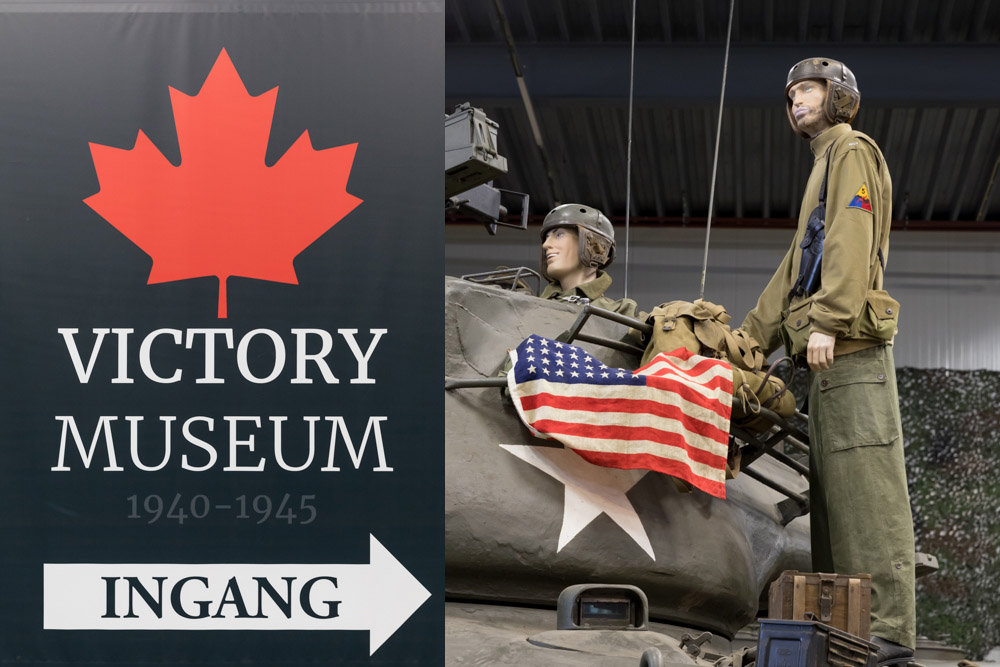 Fotoverslag Museum Canadian Allied Forces 1940-1945