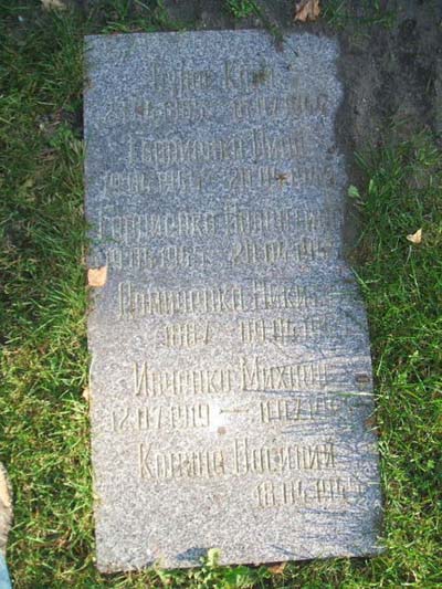 Mass Grave Soviet Prisoners Of War Stralsund