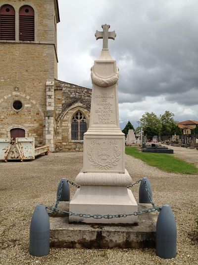 Oorlogsmonument Begraafplaats Miribel