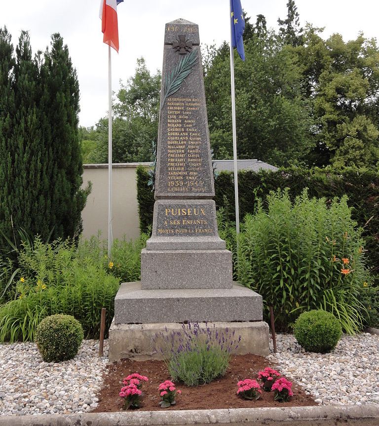 Oorlogsmonument Puiseux-en-Retz