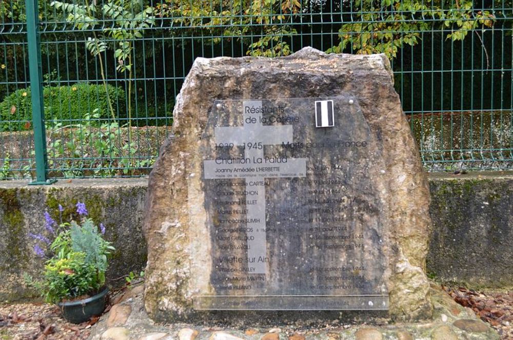 Verzetsmonument Chtillon-la-Palud #1