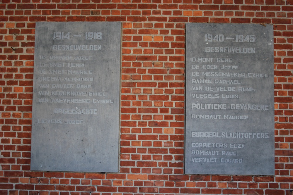 Oorlogsmonument Lokeren Heiende	 #2