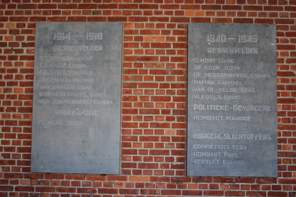 Oorlogsmonument Lokeren Heiende	 #2