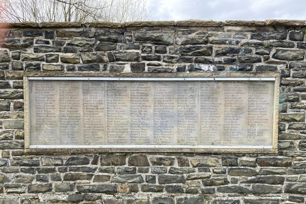 War Monument Altena First And Second World War #2