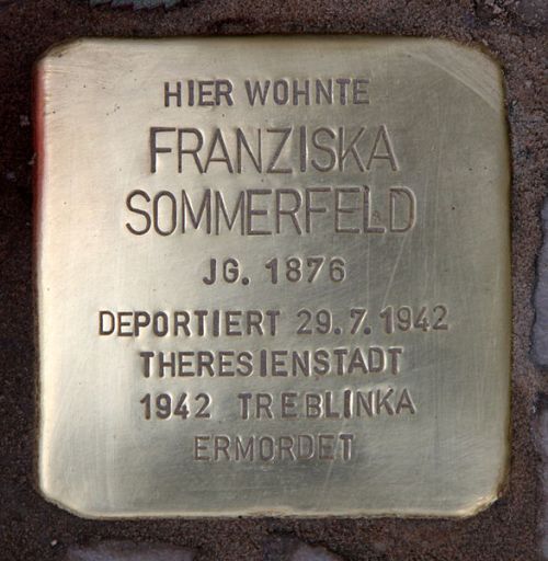 Stolpersteine Suarezstraße 23 #4