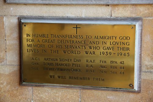 Oorlogsmonument Saint Andrew's Church #2