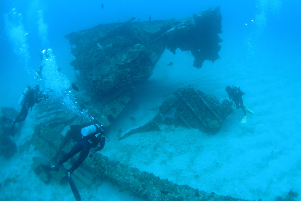 Japanese Ship Wreck