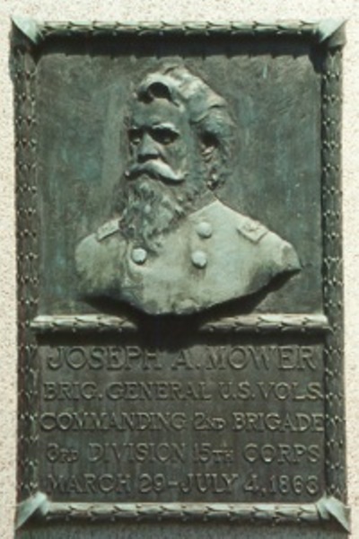 Gedenktekens Brigadier General Joseph A. Mower & Colonel Thomas K. Smith (Union) #1