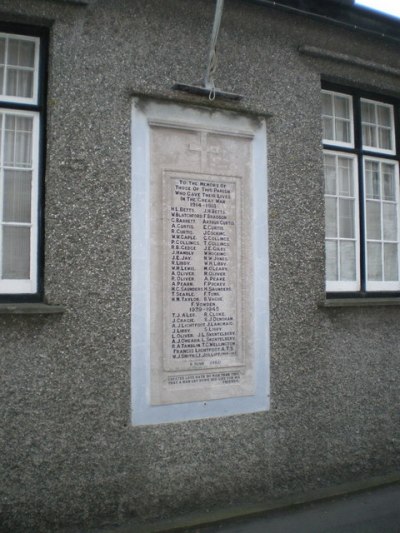 War Memorial Polperro #1