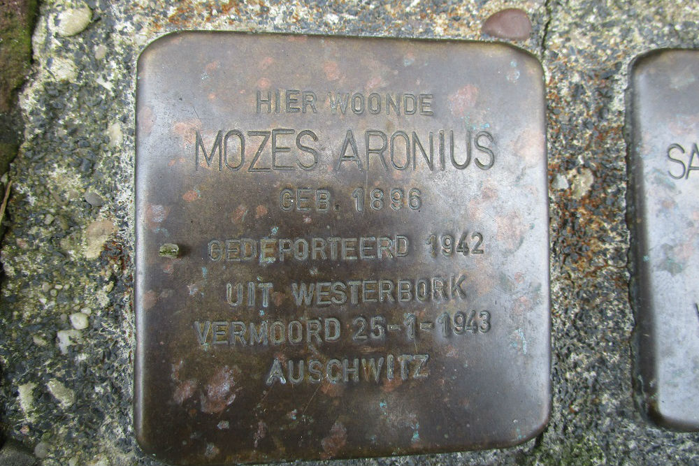 Stolpersteine Westeinde 5 #2