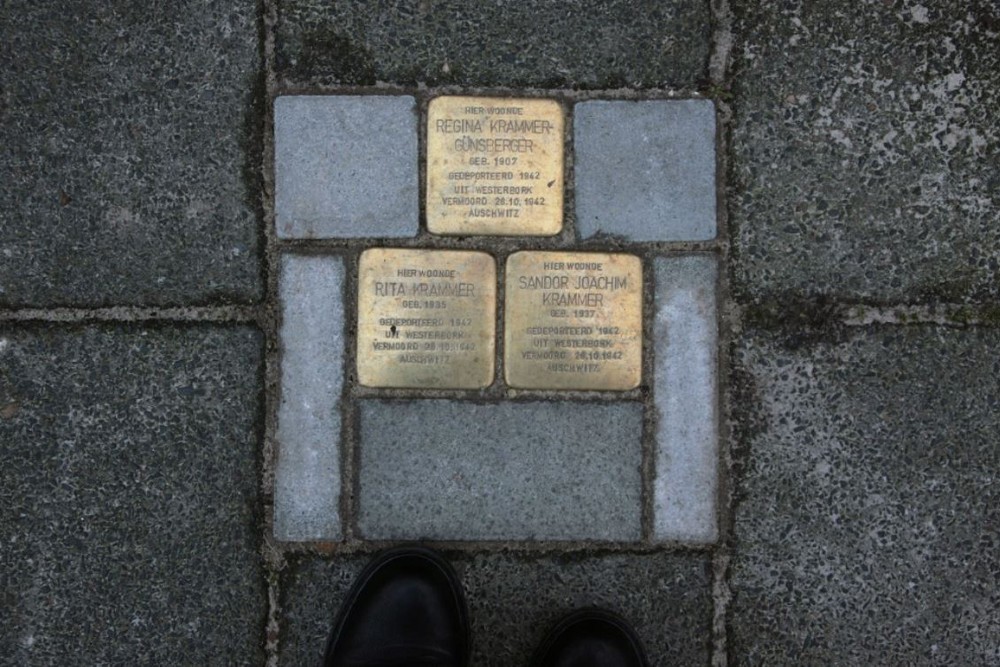 Stolpersteine Wassenberghstraat 53 B #2